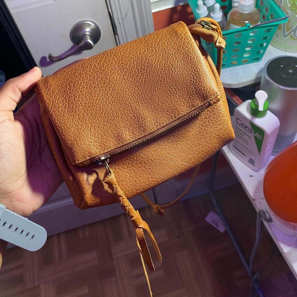 Brown Mini Crossbody Bag